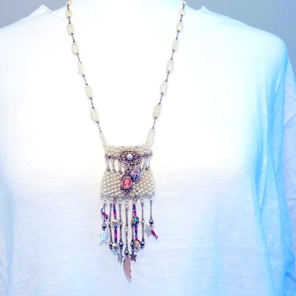 Cloisonné charm necklace #10 - Picture 6 of 6